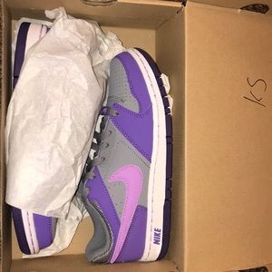 Prestige IV GS Jordans  Grey/Purple